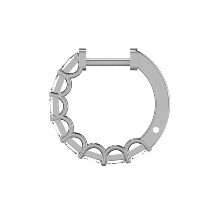 Ashley Lab Grown Diamond Hoop Earrings in 14K Gold