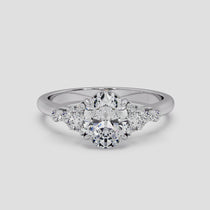 yellow gold - oval