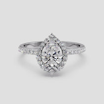 yellow gold - pear