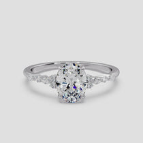 yellow gold - oval
