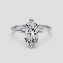 yellow gold - marquise