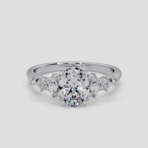 yellow gold - oval