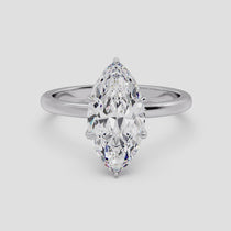 yellow gold - marquise